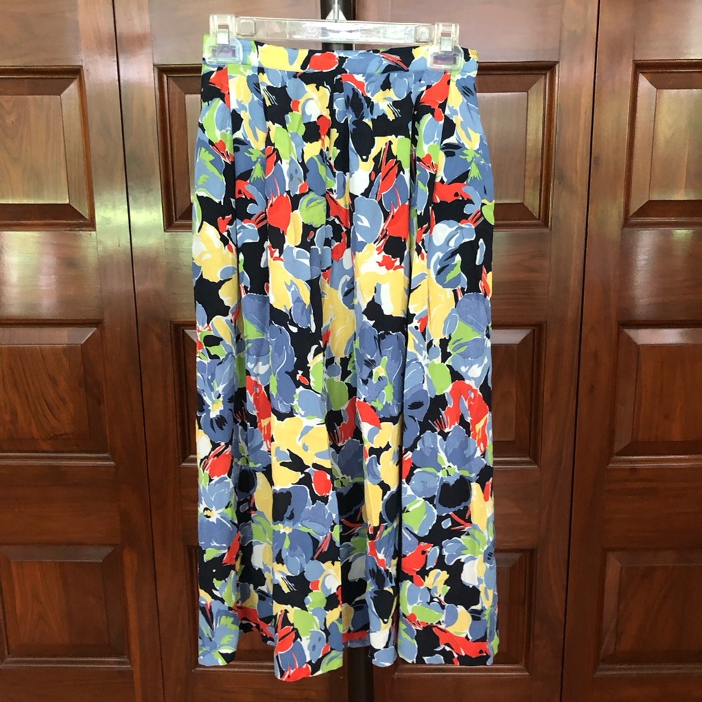Colorful Abstract Print Women's Skirt